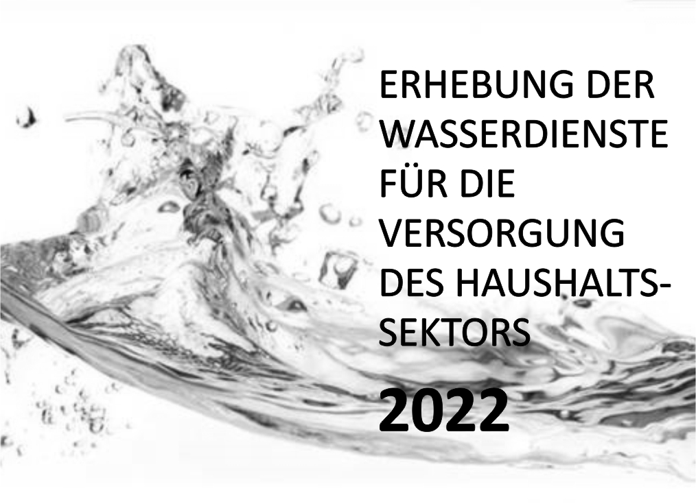 Erhebung der Wasserdienste für die Versorgung des Haushaltssektors - 2022
